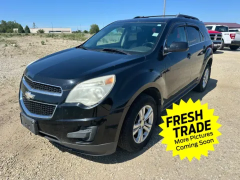 Black 2011 Chevrolet Equinox LT w/1LT for sale in Charles City, IA