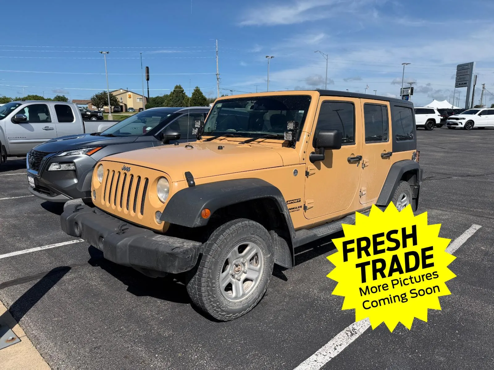 Brown 2014 Jeep Wrangler Unlimited Sport RHD for sale in Charles City, IA