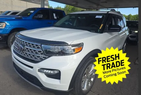 White 2024 Ford Explorer Limited for sale in Charles City, IA