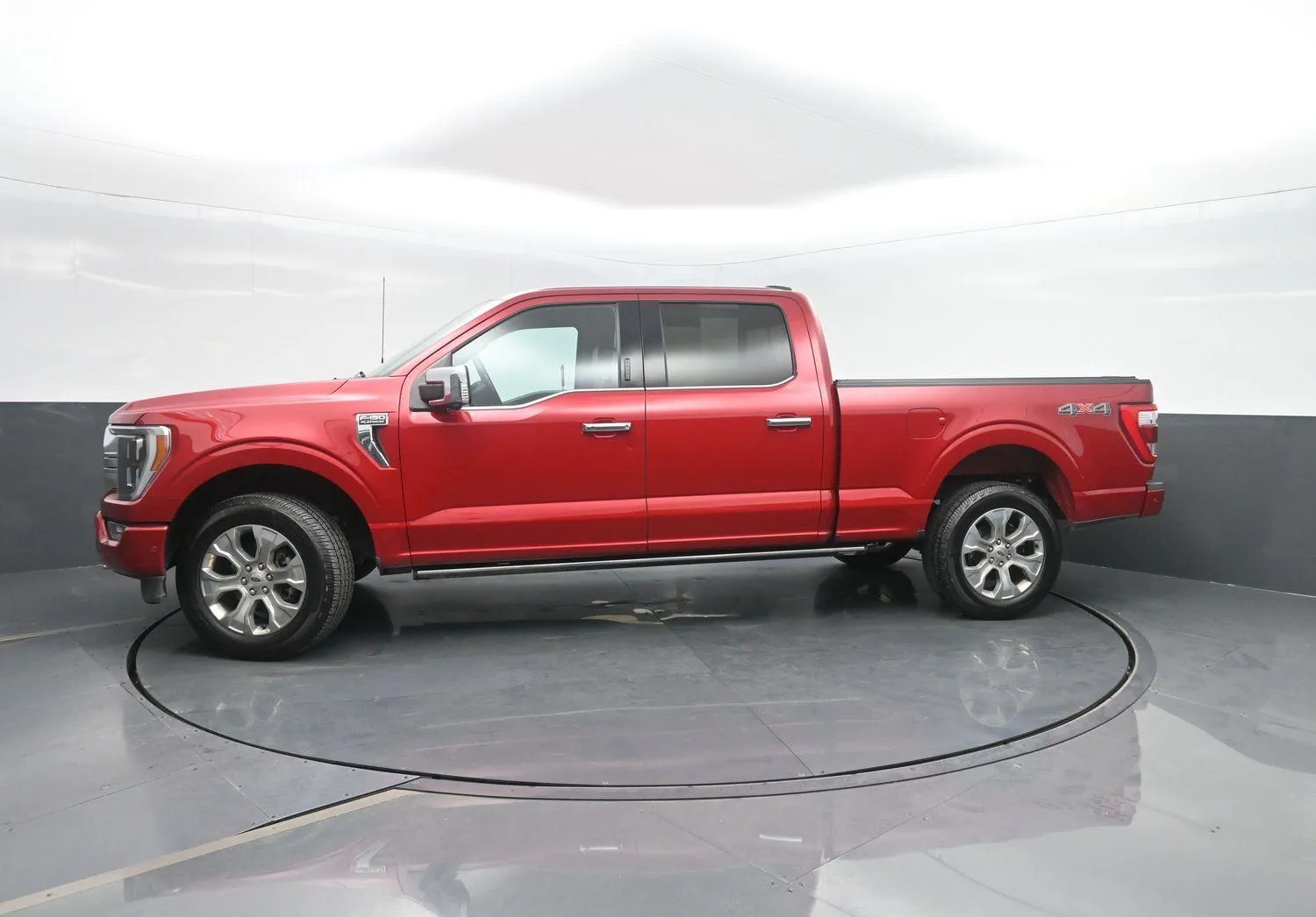 Red 2023 Ford F-150 Platinum for sale in Charles City, IA