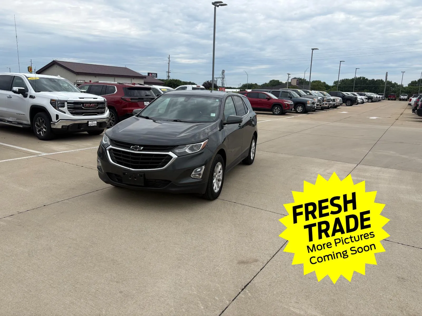 Gray 2019 Chevrolet Equinox LT for sale in Charles City, IA