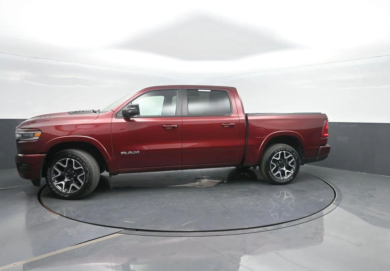 Red 2025 Ram 1500 Laramie for sale in Charles City, IA