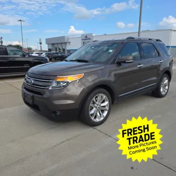 Brown 2015 Ford Explorer Limited for sale in Charles City, IA