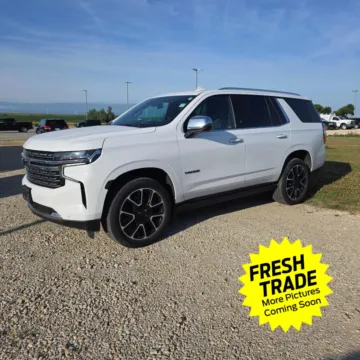 White 2023 Chevrolet Tahoe Premier for sale in Charles City, IA