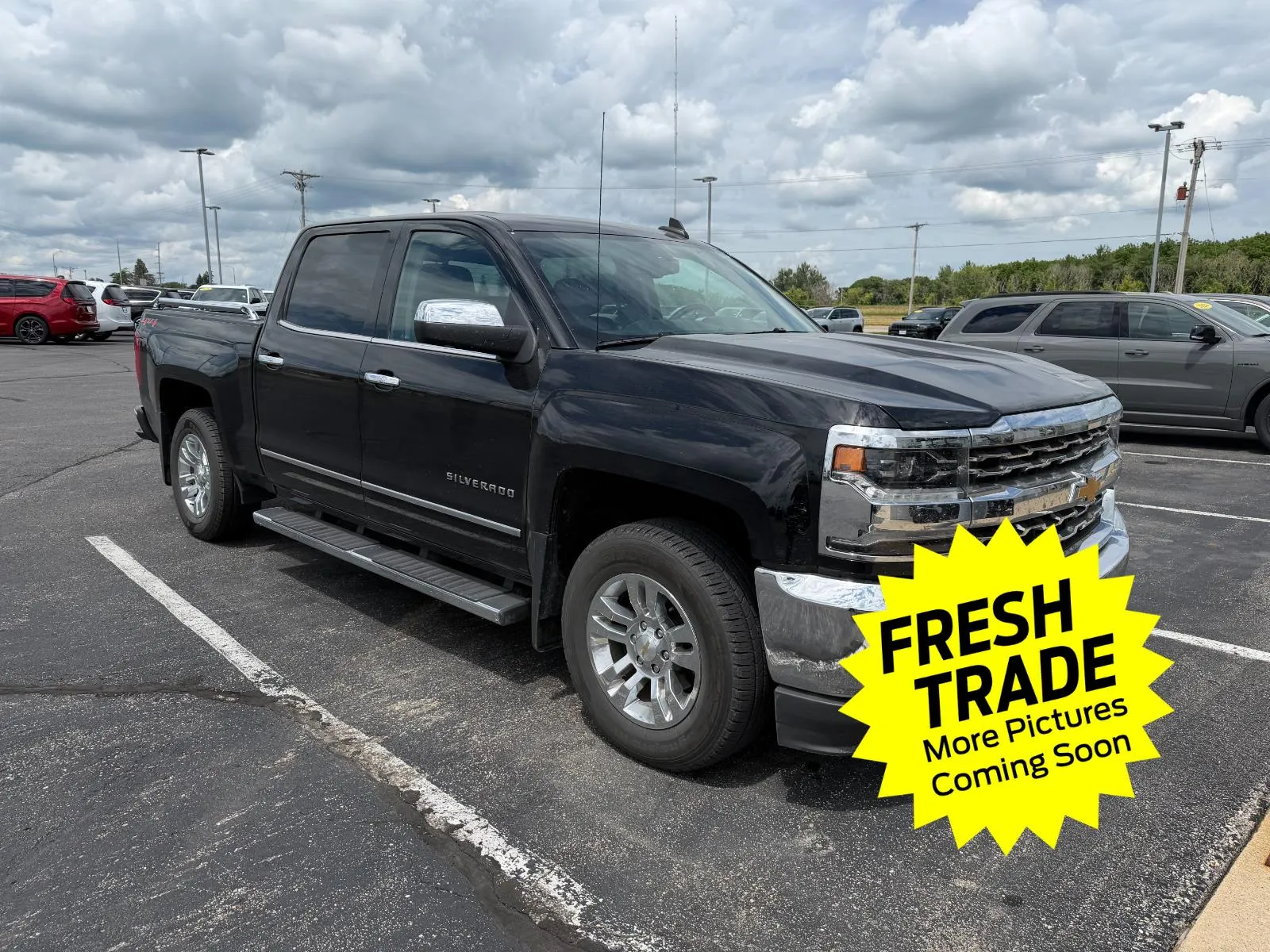 Black 2018 Chevrolet Silverado 1500 LTZ for sale in Charles City, IA