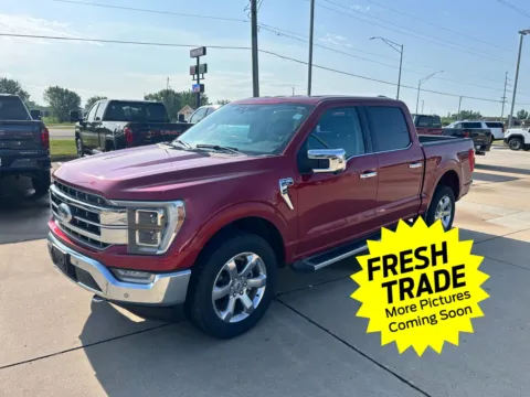 Red 2022 Ford F-150 LARIAT for sale in Charles City, IA