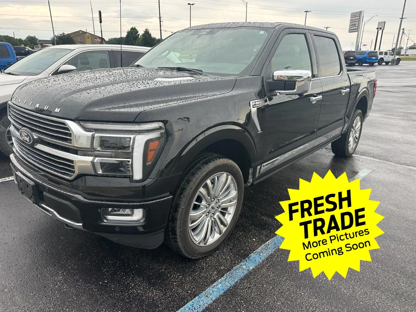 Black 2025 Ford F-150 Platinum for sale in Charles City, IA