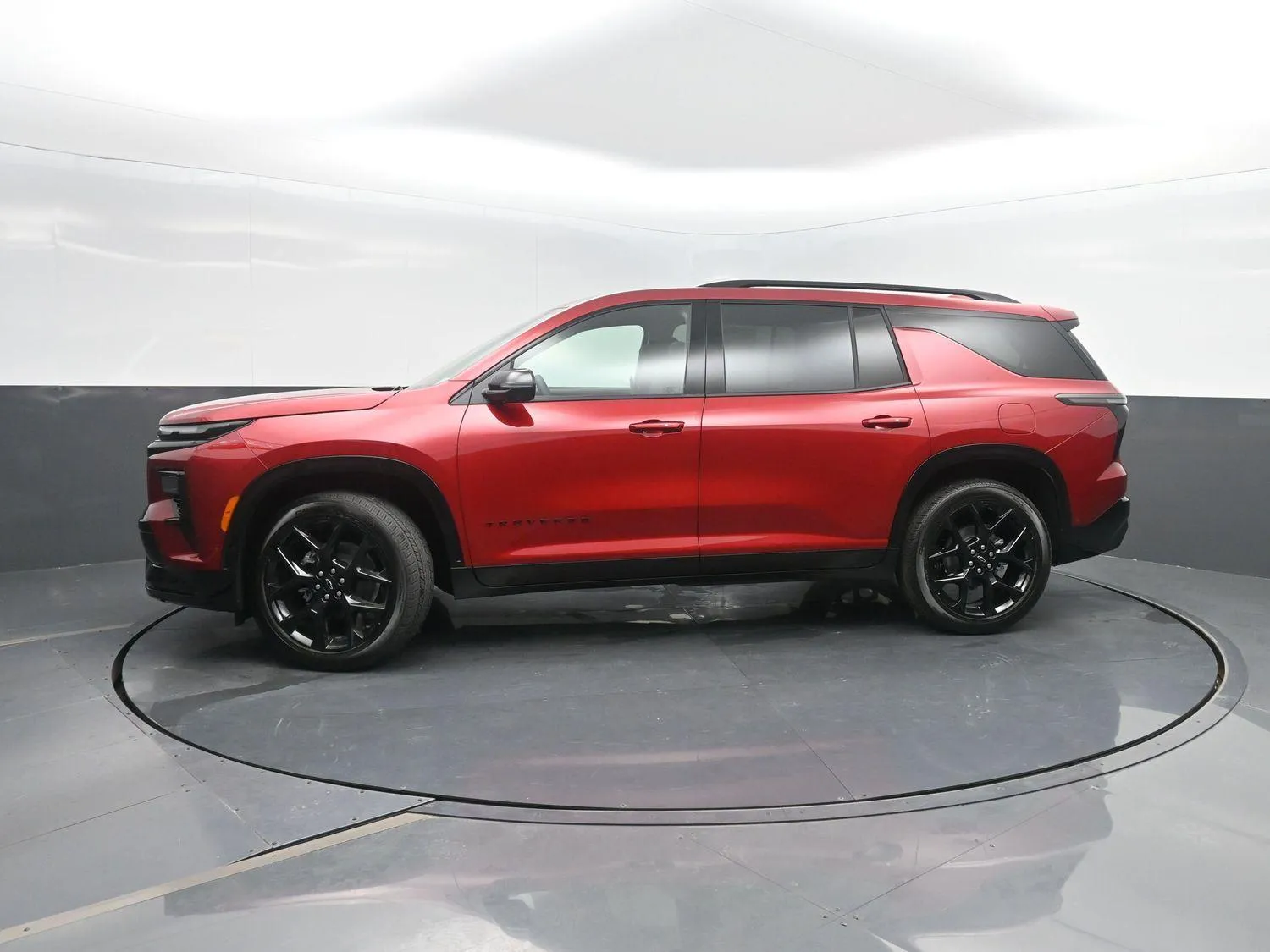 Red 2026 Chevrolet Traverse AWD RS for sale in Charles City, IA