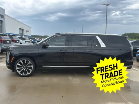 Another view of 2025 Cadillac Escalade ESV 4WD Premium Luxury Platinum for sale in Charles City, IA at Mike Molstead Chevrolet, GMC