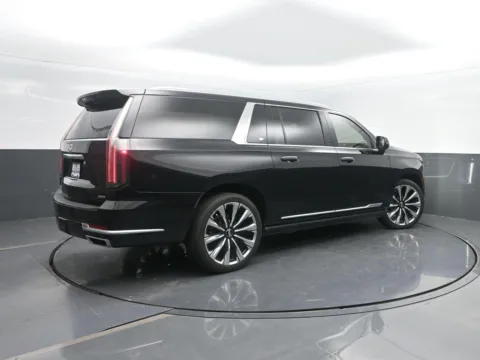 Photos of 2025 Cadillac Escalade ESV 4WD Premium Luxury Platinum for sale in Charles City, IA at Mike Molstead Chevrolet, GMC