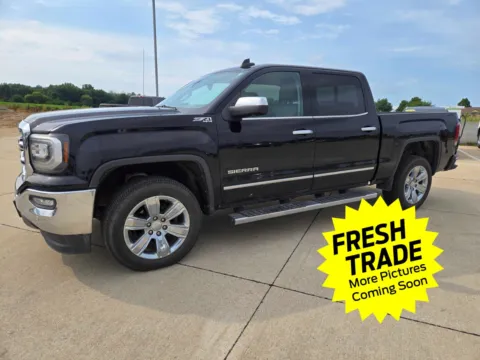 Black 2017 GMC Sierra 1500 SLT for sale in Charles City, IA