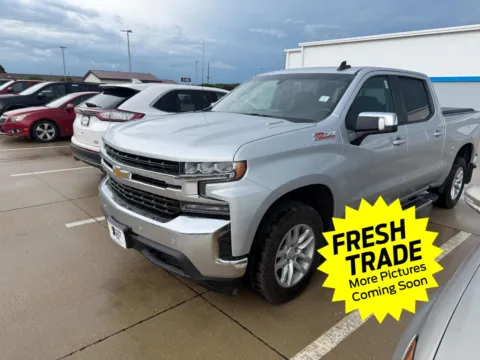 Silver 2021 Chevrolet Silverado 1500 LT for sale in Charles City, IA