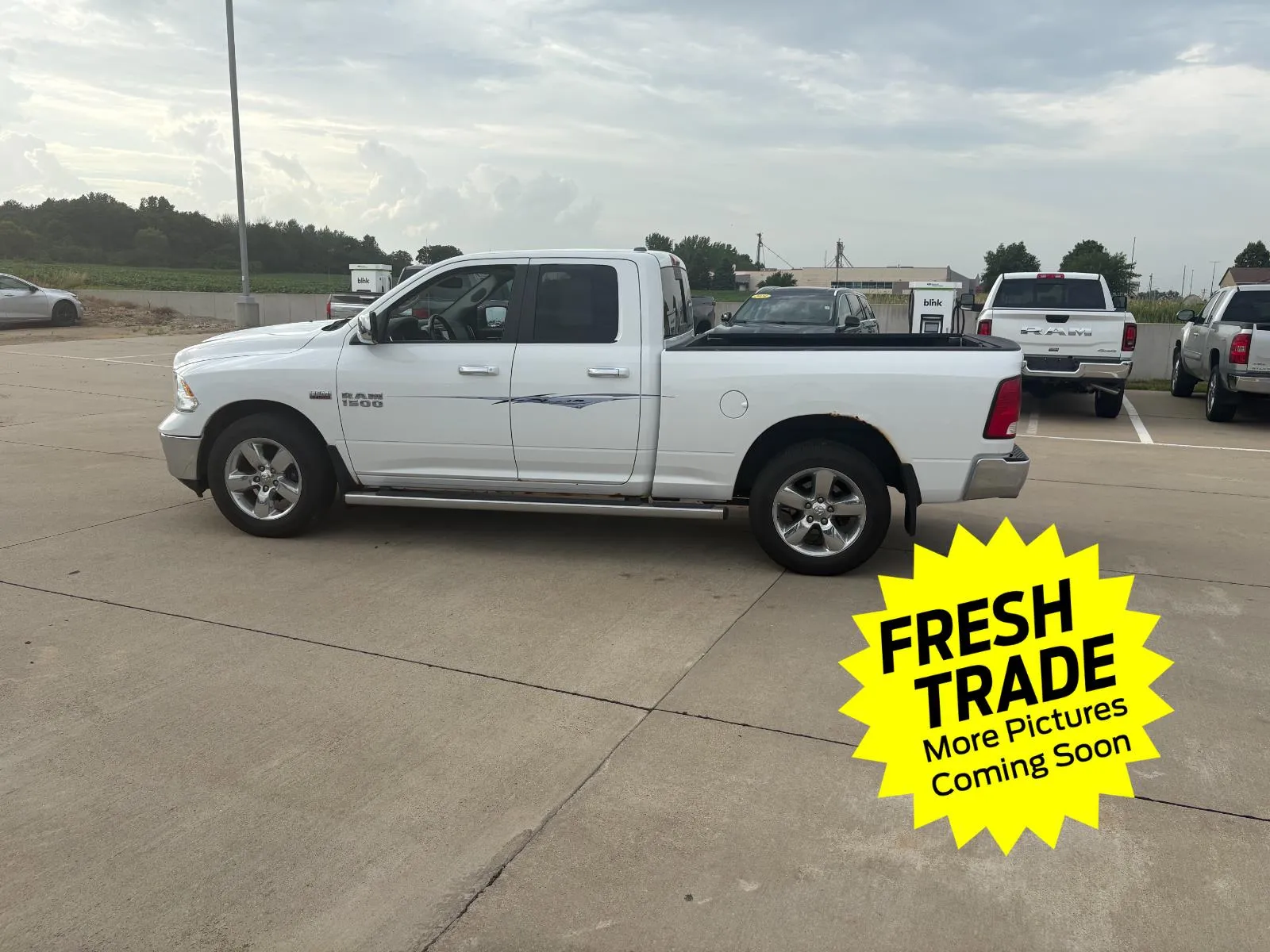 White 2014 Ram 1500 Big Horn for sale in Charles City, IA