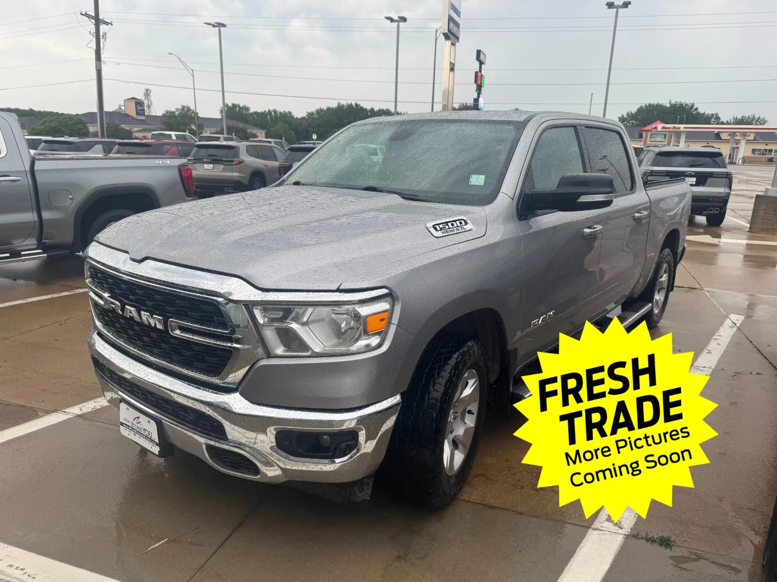 Silver 2022 Ram 1500 Big Horn for sale in Charles City, IA