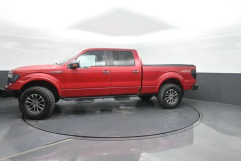Red 2012 Ford F-150 Lariat for sale in Charles City, IA