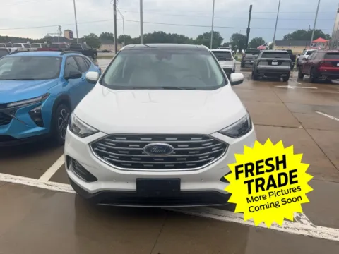 Photos of 2023 Ford Edge Titanium for sale in Charles City, IA at Mike Molstead Chevrolet, GMC