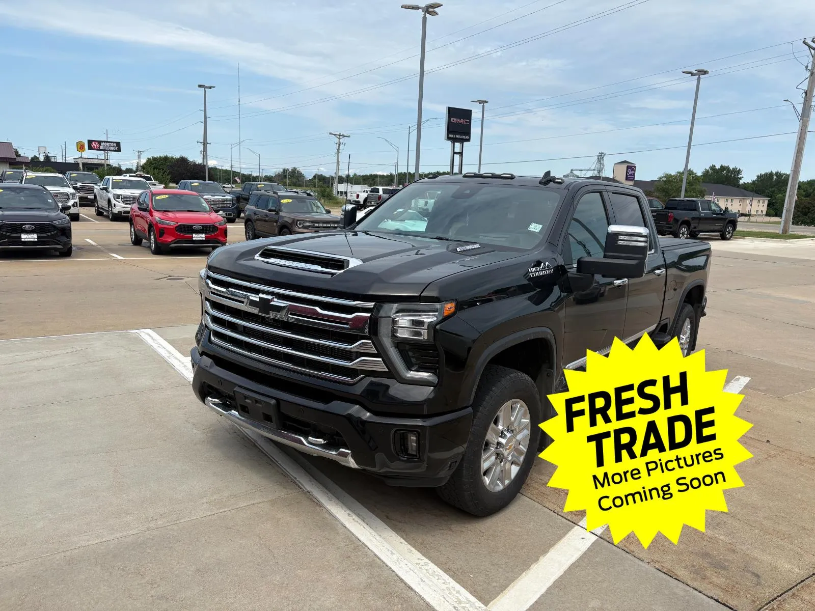 Black 2024 Chevrolet Silverado 2500HD High Country for sale in Charles City, IA