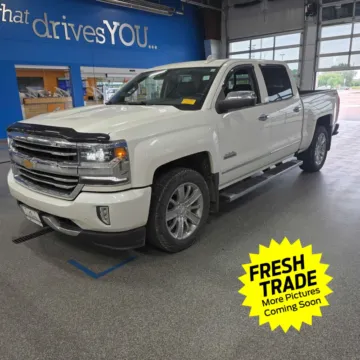 White 2017 Chevrolet Silverado 1500 High Country for sale in Charles City, IA