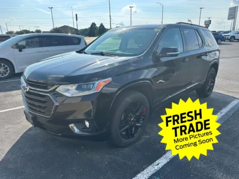 Black 2018 Chevrolet Traverse Premier for sale in Charles City, IA