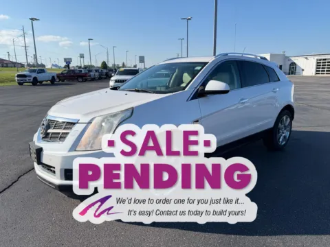 White 2010 Cadillac SRX Premium Collection for sale in Charles City, IA
