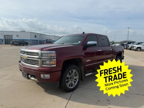 Red 2014 Chevrolet Silverado 1500 High Country for sale in Charles City, IA