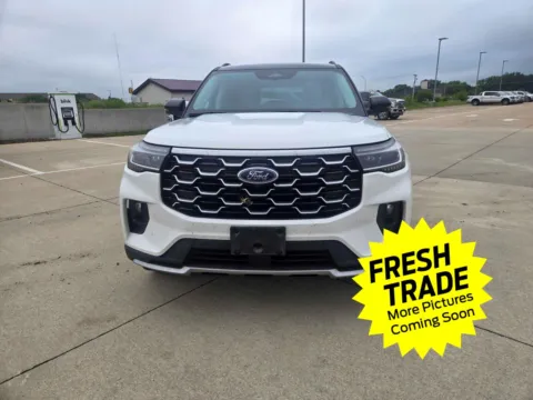 Photos of 2025 FORD Explorer Platinum for sale in Charles City, IA at Mike Molstead Chevrolet, GMC