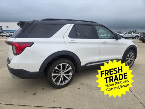 Another view of 2025 FORD Explorer Platinum for sale in Charles City, IA at Mike Molstead Chevrolet, GMC