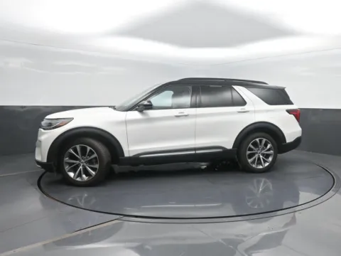 White 2025 FORD Explorer Platinum for sale in Charles City, IA