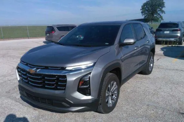 Gray 2026 Chevrolet Equinox AWD LT for sale in Charles City, IA