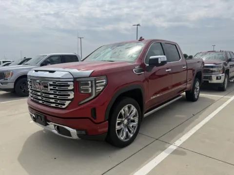 Red 2024 GMC Sierra 1500 Denali for sale in Charles City, IA
