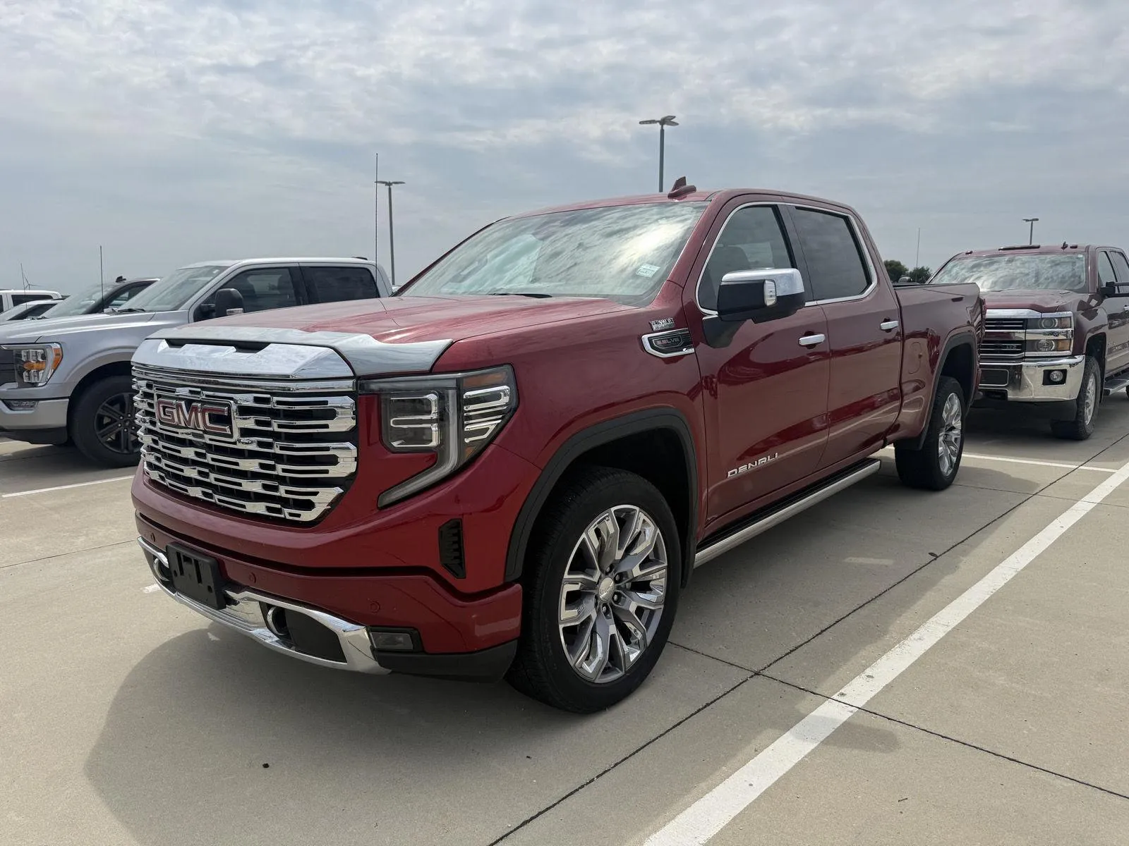 Red 2024 GMC Sierra 1500 Denali for sale in Charles City, IA