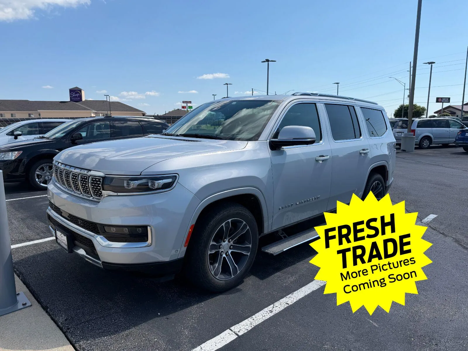 Silver 2022 Jeep Grand Wagoneer Series I for sale in Charles City, IA
