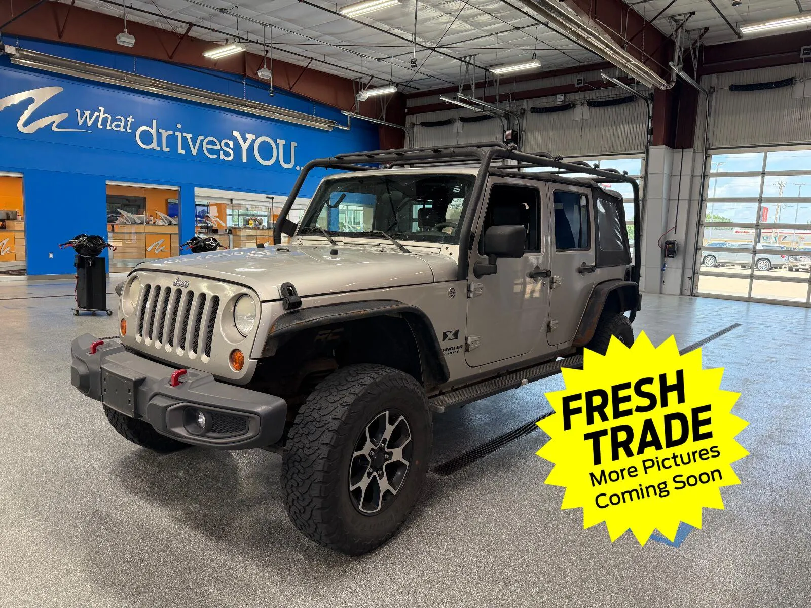 Silver 2007 Jeep Wrangler Unlimited X for sale in Charles City, IA