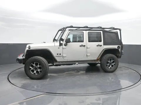 Silver 2007 Jeep Wrangler Unlimited X for sale in Charles City, IA