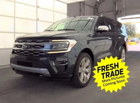 Blue 2023 FORD Expedition MAX Platinum for sale in Charles City, IA