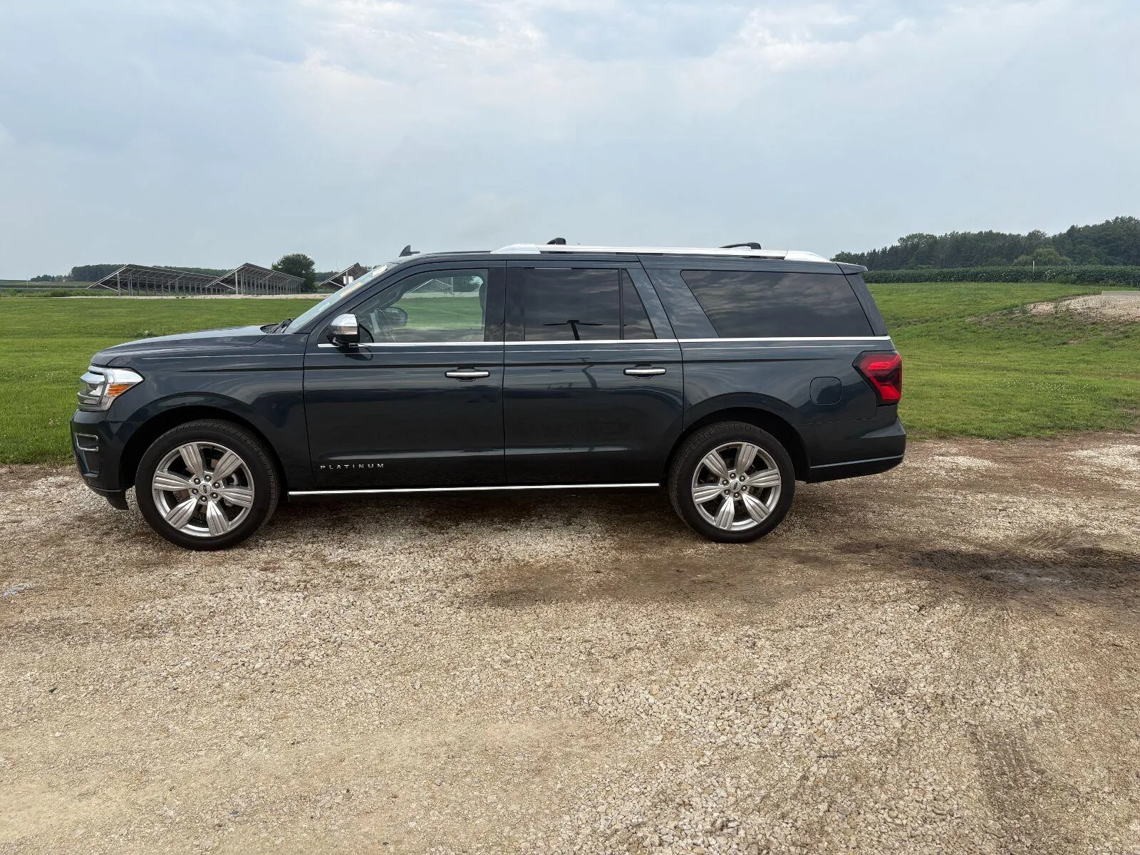 Blue 2023 FORD Expedition MAX Platinum for sale in Charles City, IA
