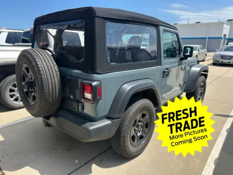 Another view of 2024 Jeep Wrangler Sport for sale in Charles City, IA at Mike Molstead Chevrolet, GMC