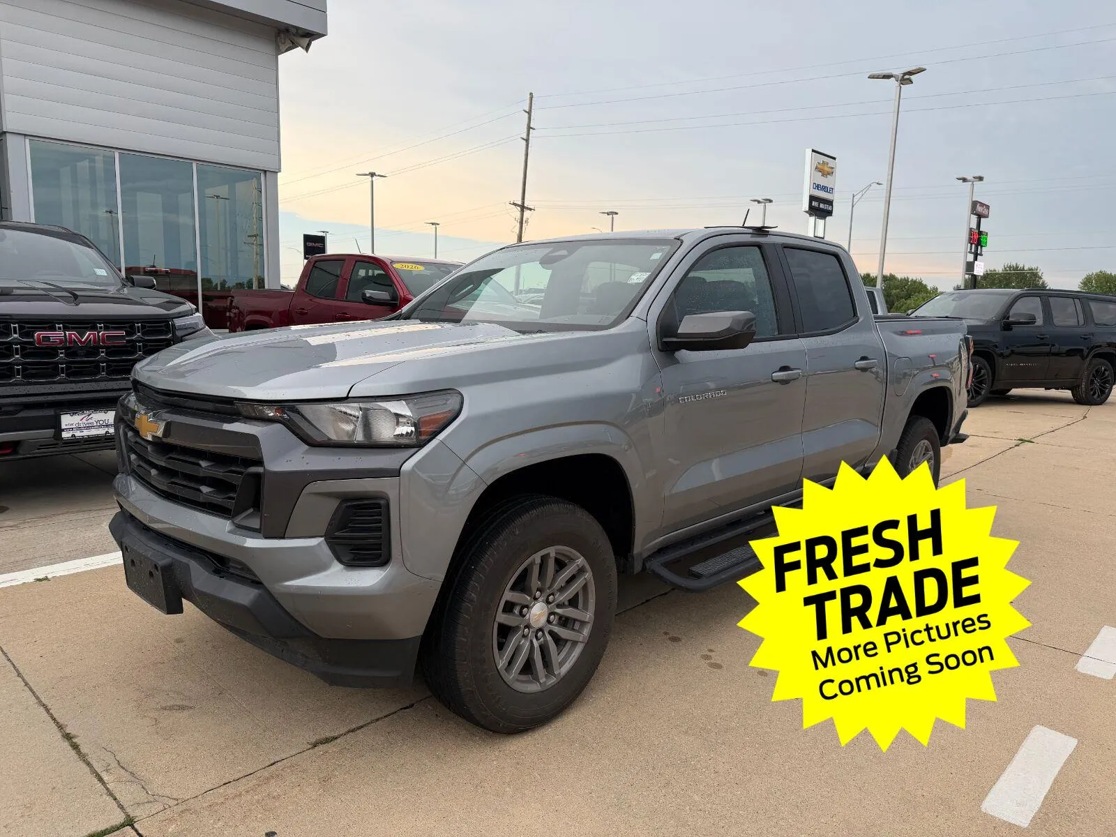 Gray 2023 Chevrolet Colorado 4WD LT for sale in Charles City, IA