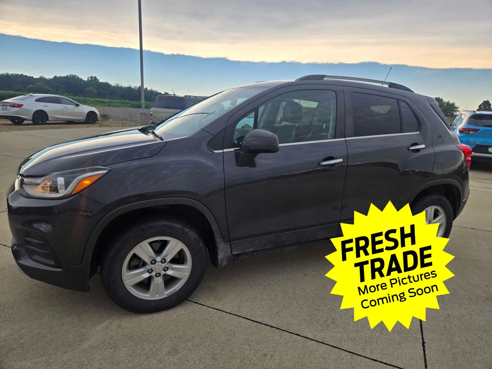 Gray 2017 Chevrolet Trax LT for sale in Charles City, IA
