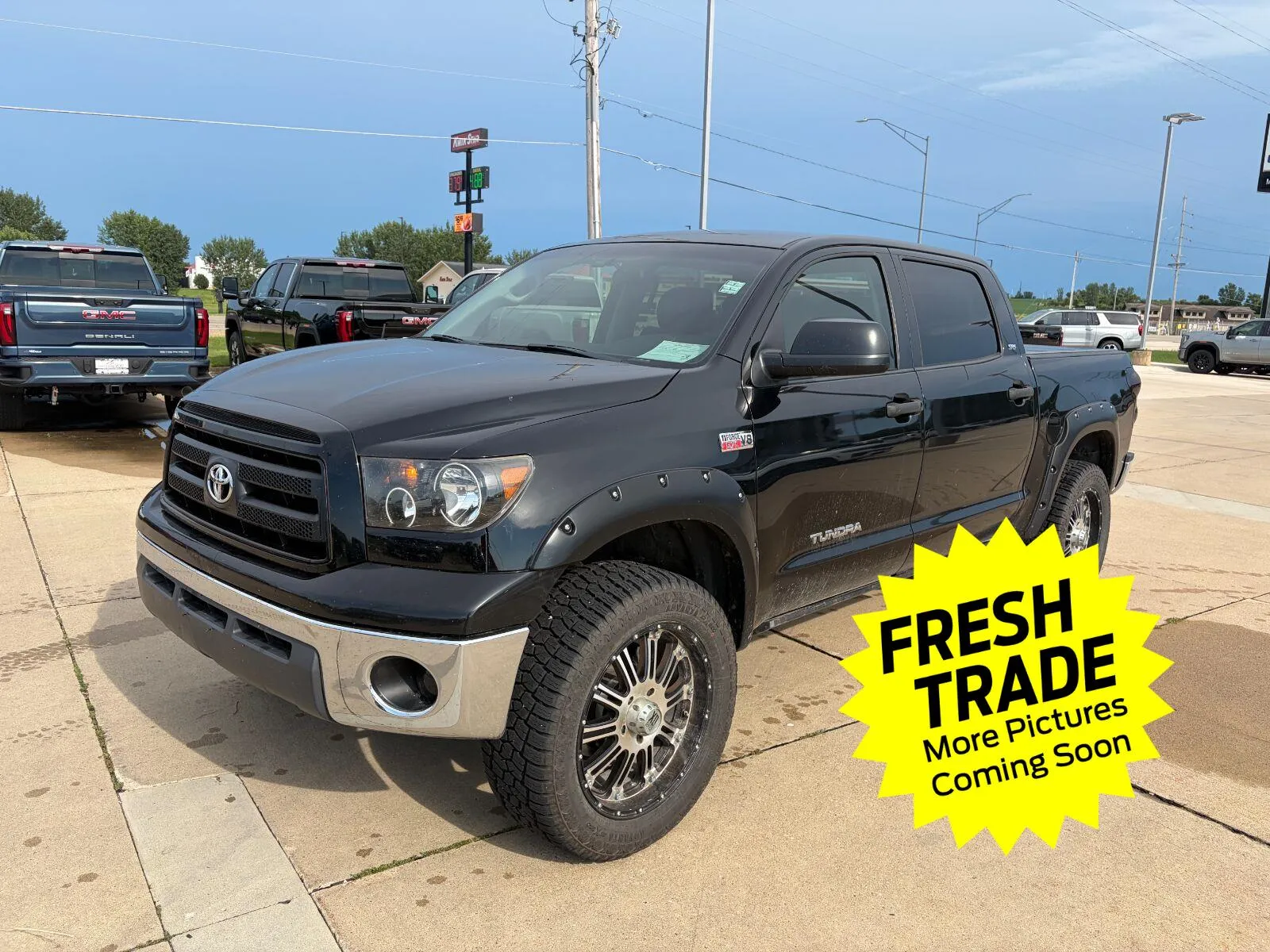 Black 2008 Toyota Tundra SR5 for sale in Charles City, IA