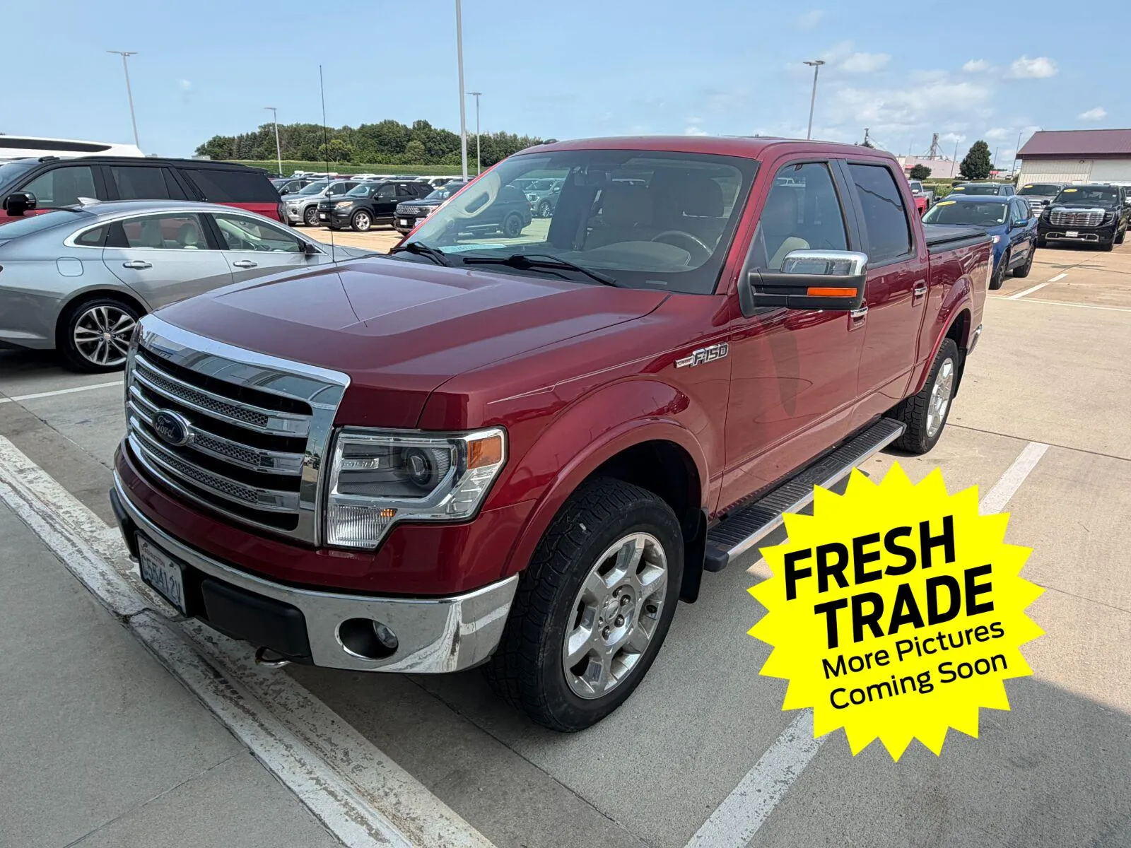 Red 2013 Ford F-150 XLT for sale in Charles City, IA