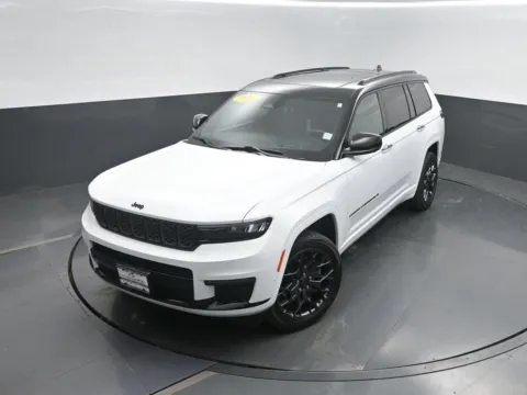 White 2025 Jeep Grand Cherokee L Summit Reserve for sale in Charles City, IA