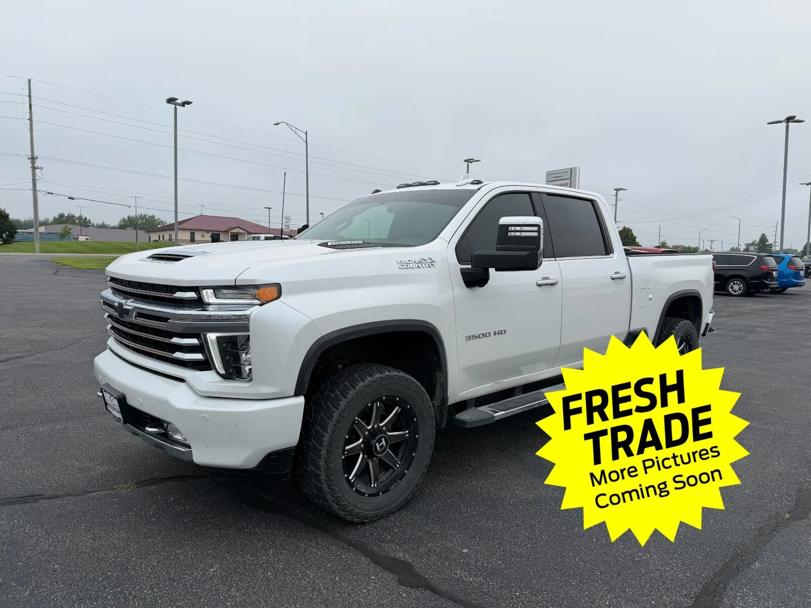 White 2023 Chevrolet Silverado 3500 HD High Country for sale in Charles City, IA