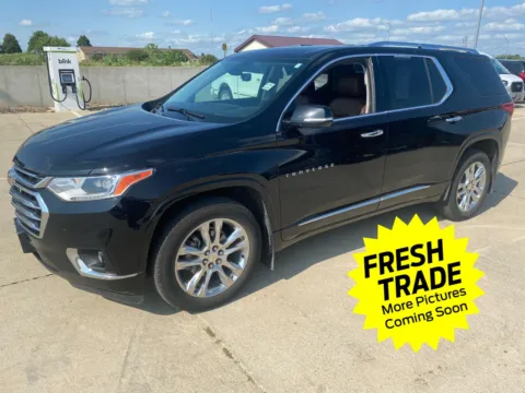 Black 2018 Chevrolet Traverse High Country for sale in Charles City, IA