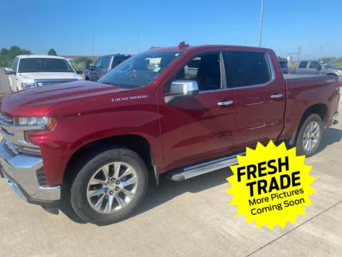 Red 2019 Chevrolet Silverado 1500 LTZ for sale in Charles City, IA