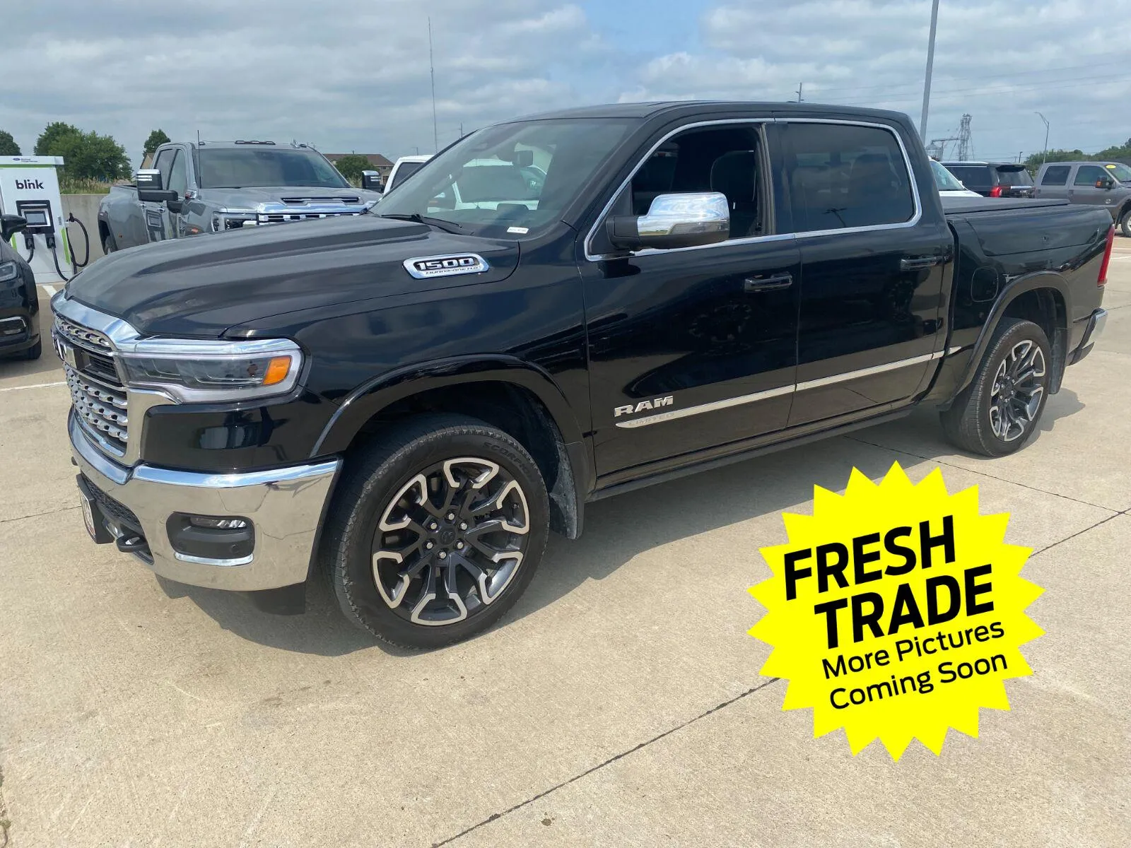 Black 2026 Ram 1500 Limited for sale in Charles City, IA