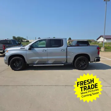 Gray 2024 Chevrolet Silverado 1500 RST for sale in Charles City, IA