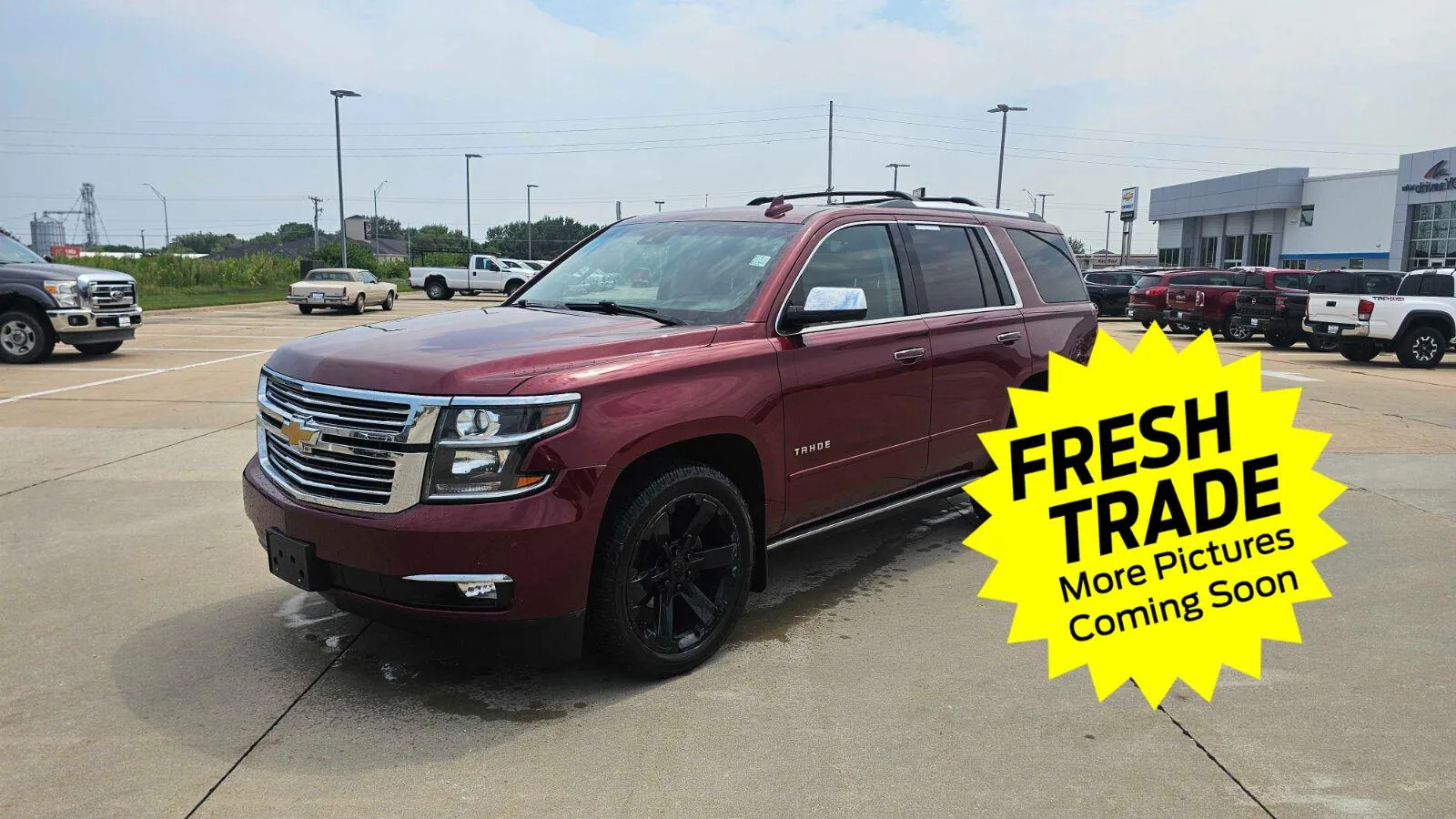 Red 2019 Chevrolet Tahoe Premier for sale in Charles City, IA