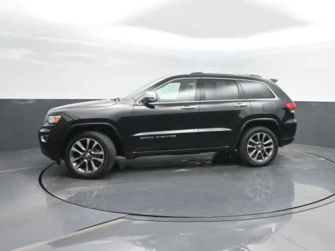Black 2018 Jeep Grand Cherokee Overland for sale in Charles City, IA