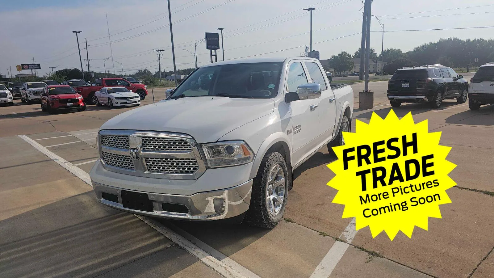 White 2016 Ram 1500 Laramie for sale in Charles City, IA